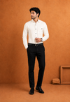 Men's Linen Blend Formal Shirt