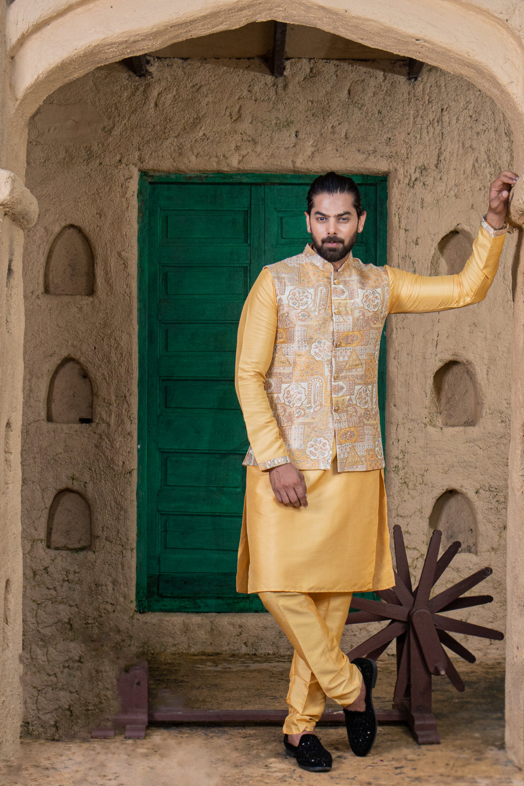 Classic Kurta Jacket Set
