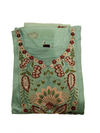 Embroidered Kurti, Bottom & Dupatta Set