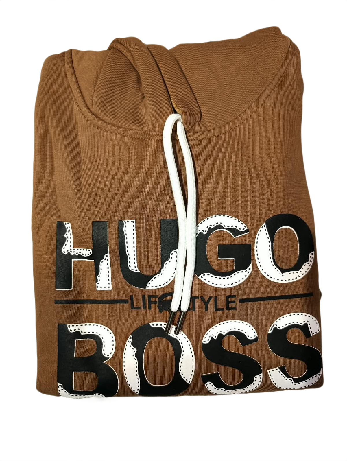 Men’s Brown Graphic Hoodie