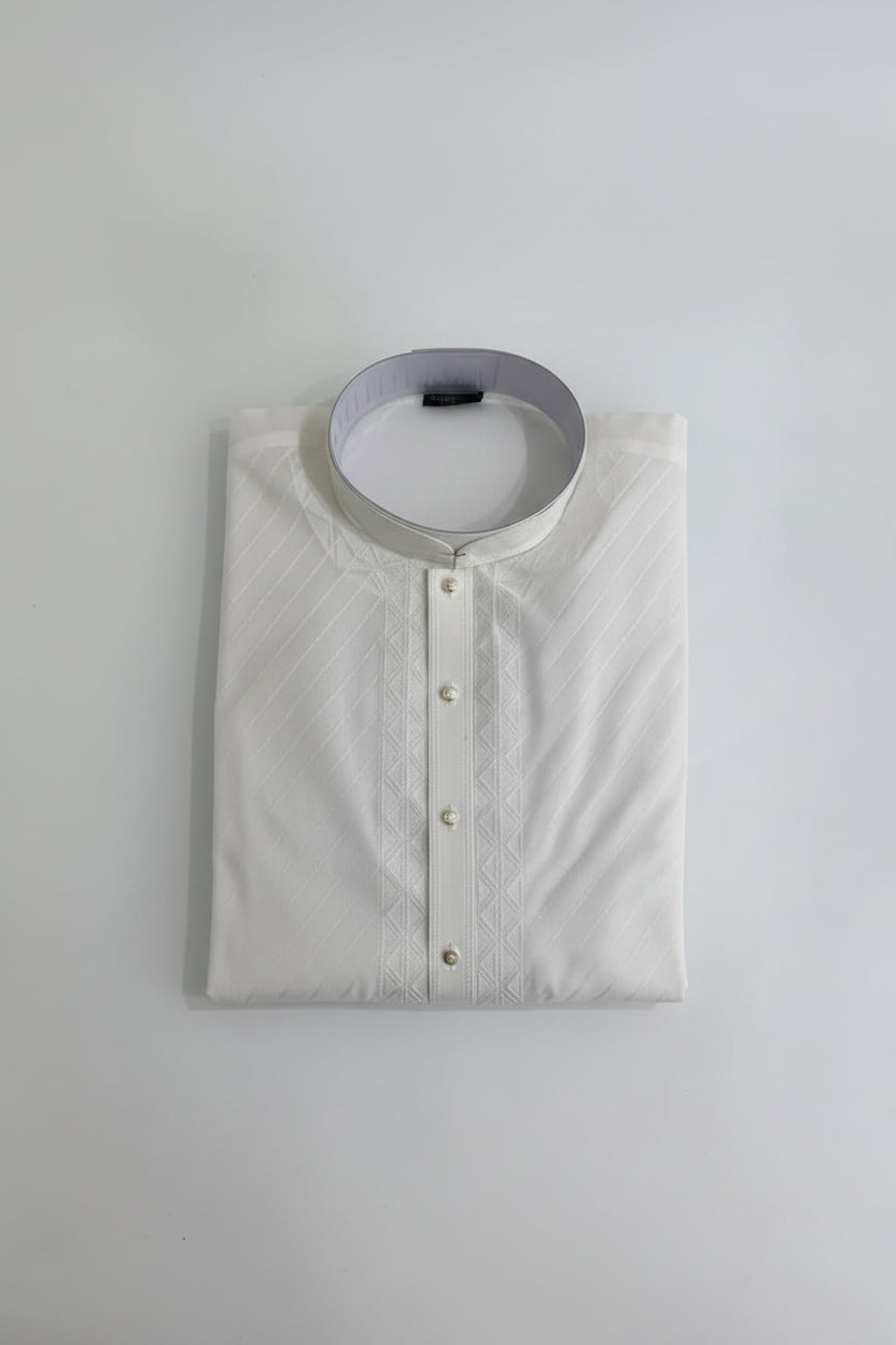 Classic White Kurta