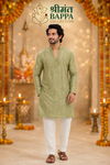 Bappa Collection – Plum Tissue Kurta