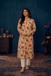Elegant Floral Print Kurti