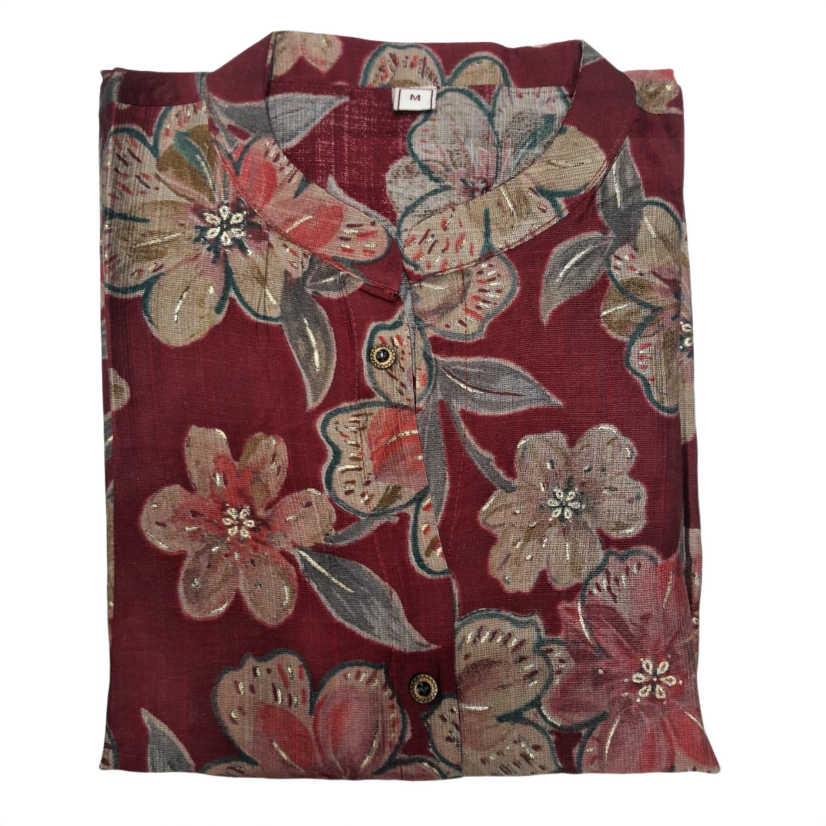Women's Floral Printed Straight Kurti