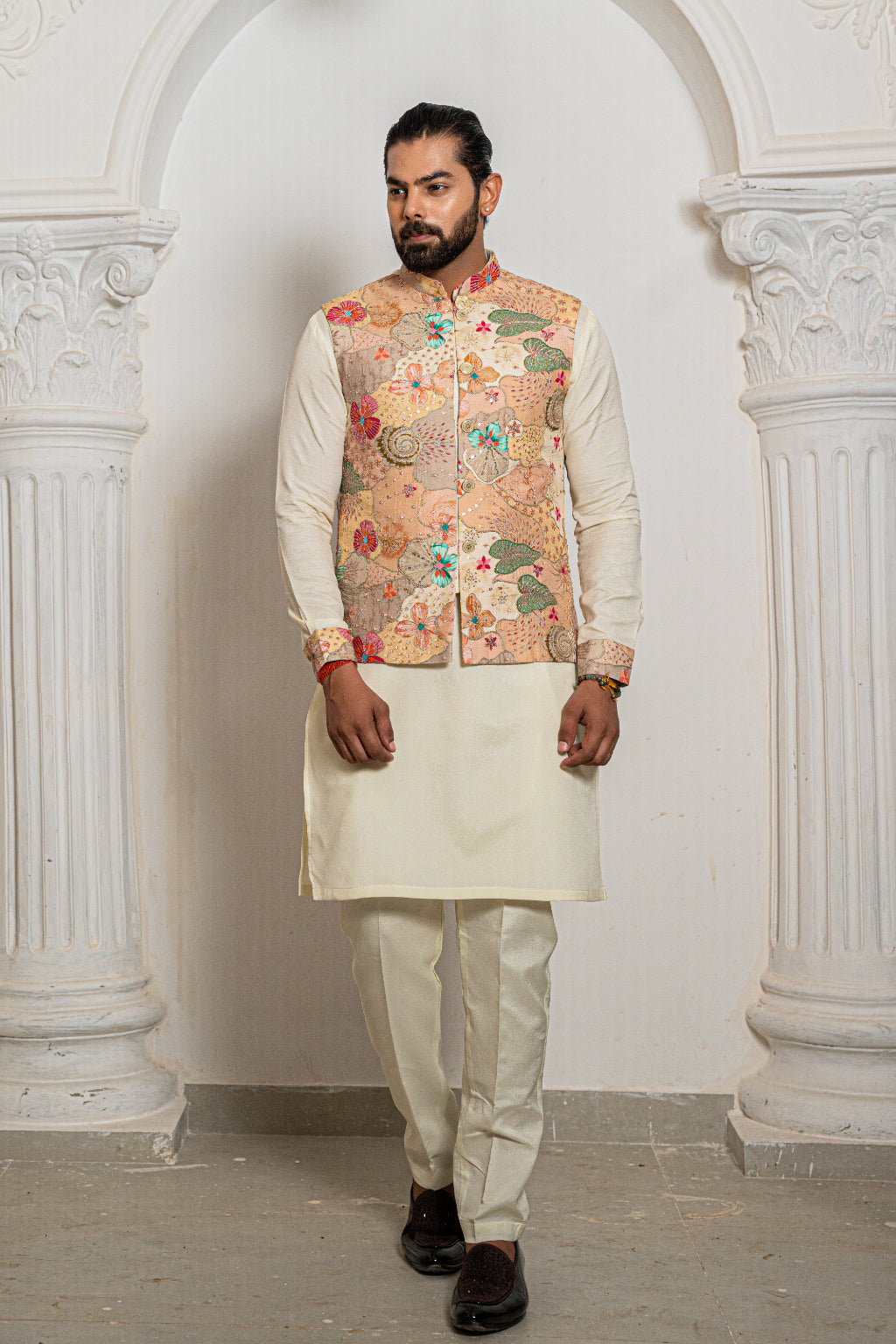 Classic Kurta Jacket Set