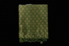 Green Checked Silk Saree with Floral Zari Border