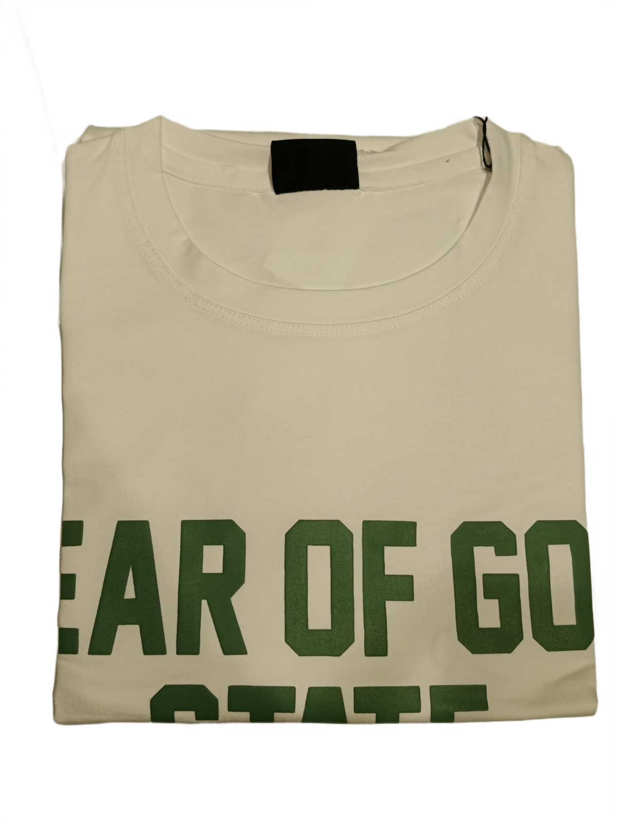 Fear of God State Oversized Printed T-Shirt for Men | Premium Cotton Casual Tee