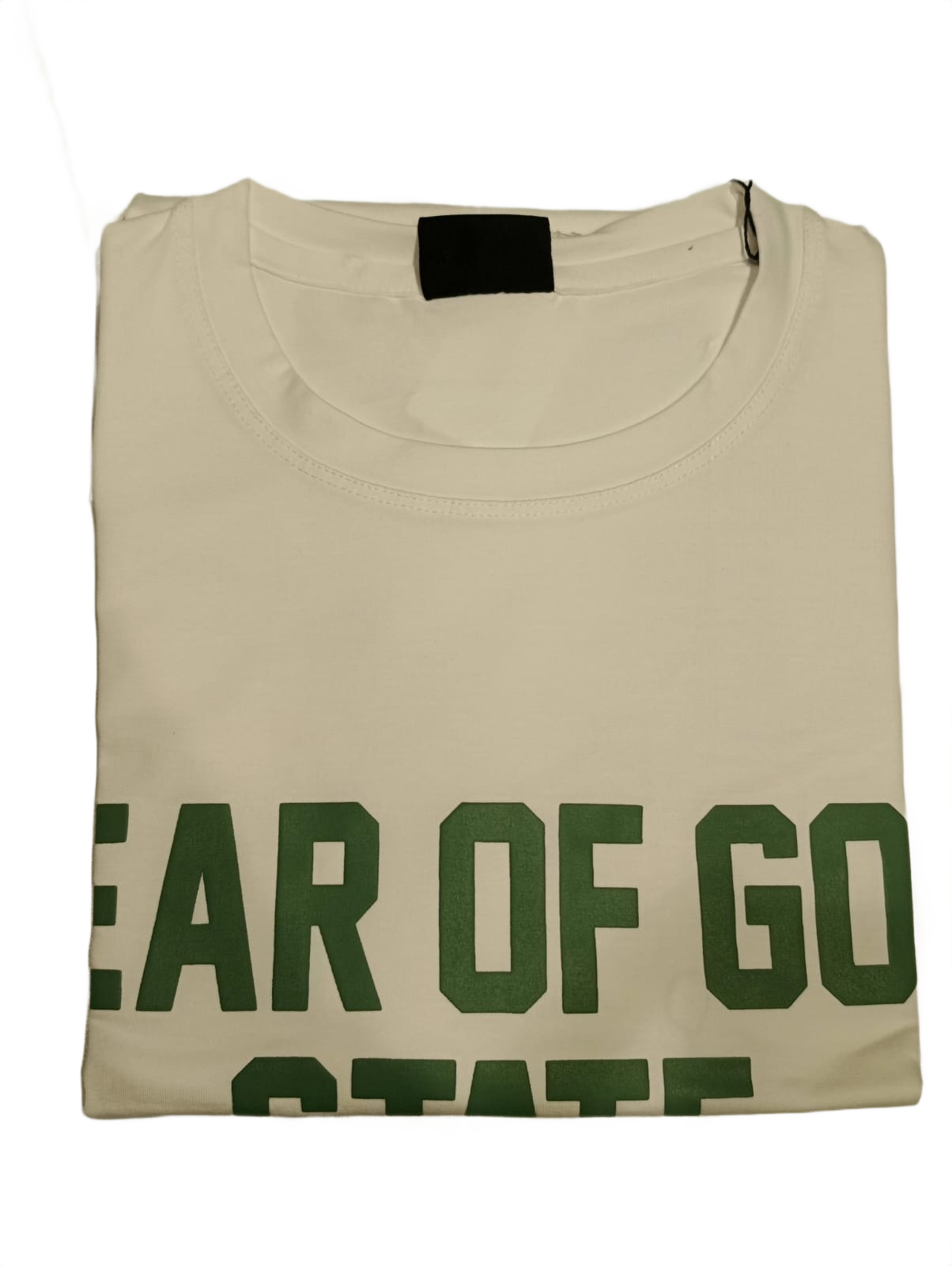 Fear of God State Oversized Printed T-Shirt for Men | Premium Cotton Casual Tee
