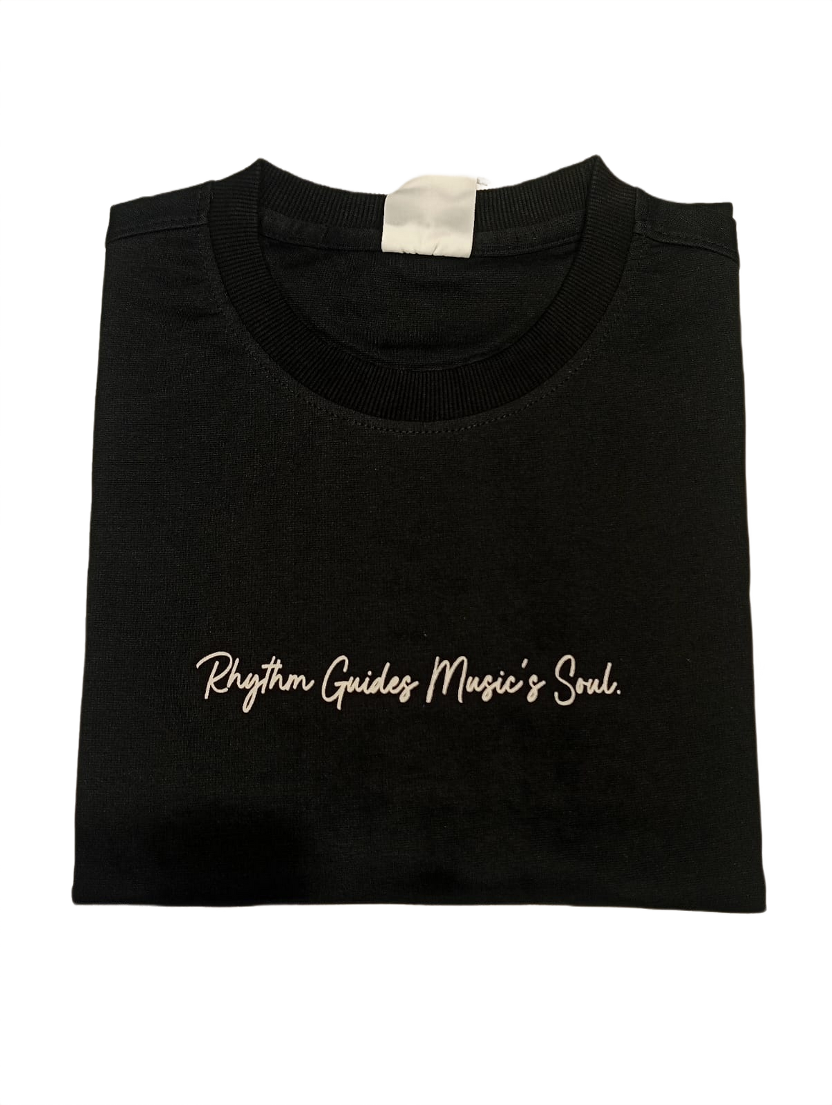 Rhythm Guides Music's Soul Graphic T-Shirt – Classic Black | Premium Cotton Casual Wear