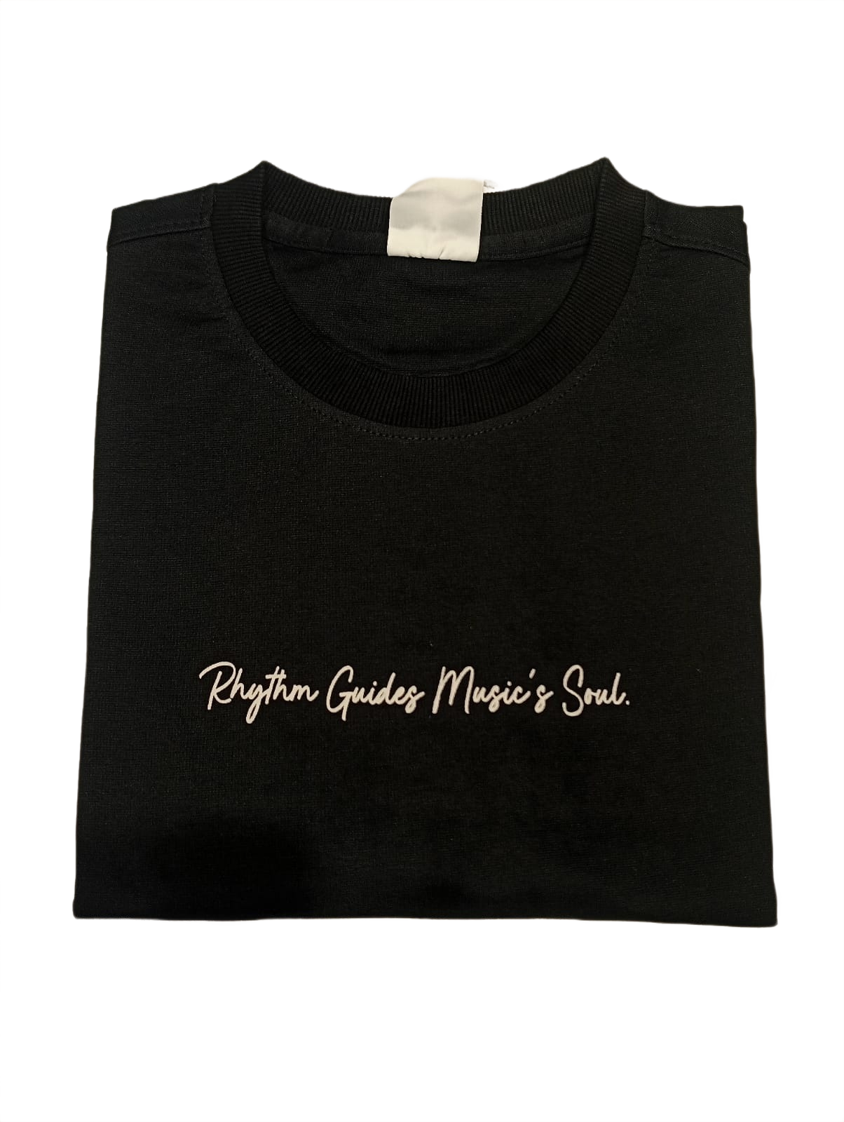 Rhythm Guides Music's Soul Graphic T-Shirt – Classic Black | Premium Cotton Casual Wear