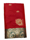 Royal Red Banarasi Saree – Festive Elegance