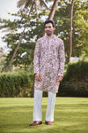 Floral Printed Festive Kurta Set