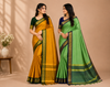 Elegant Silk Blend Saree  Traditional Sarees