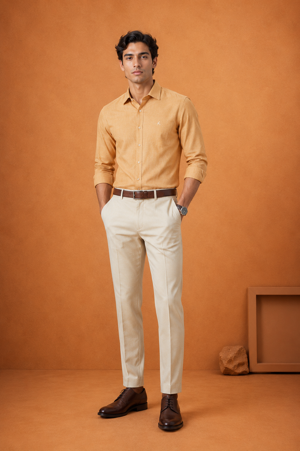 Men's Solid Formal Shirt