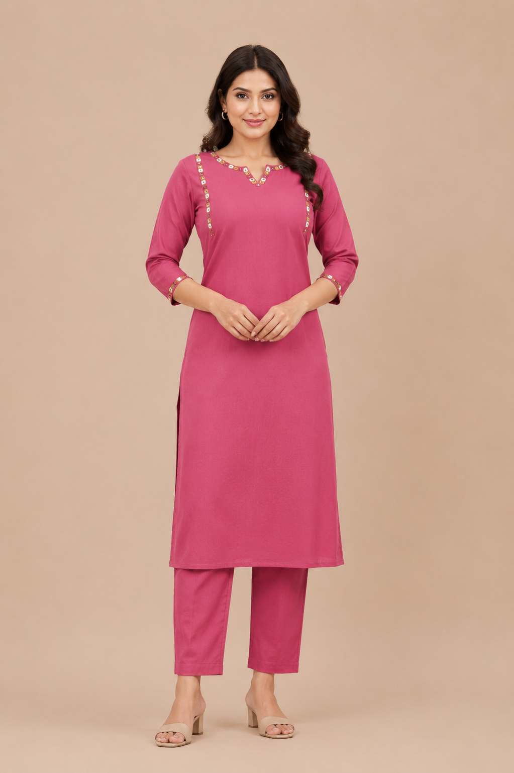 Women  Straight Kurta Pant Set