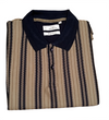 Men’s  Vertical Striped Polo T-Shirt