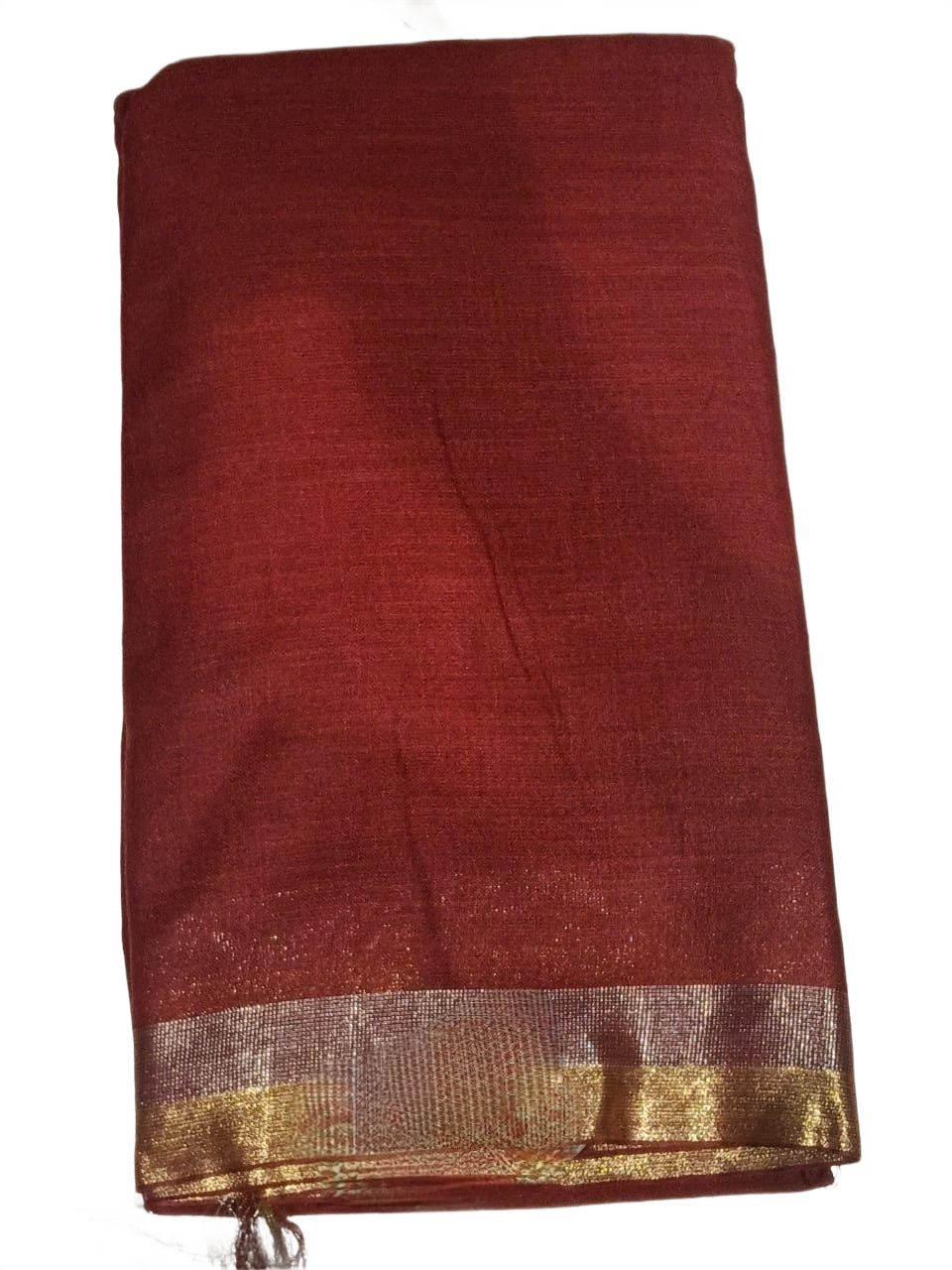 Elegant Maroon Handloom Saree