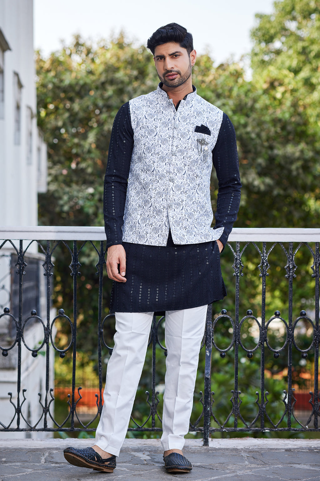 Classic Kurta Jacket Set