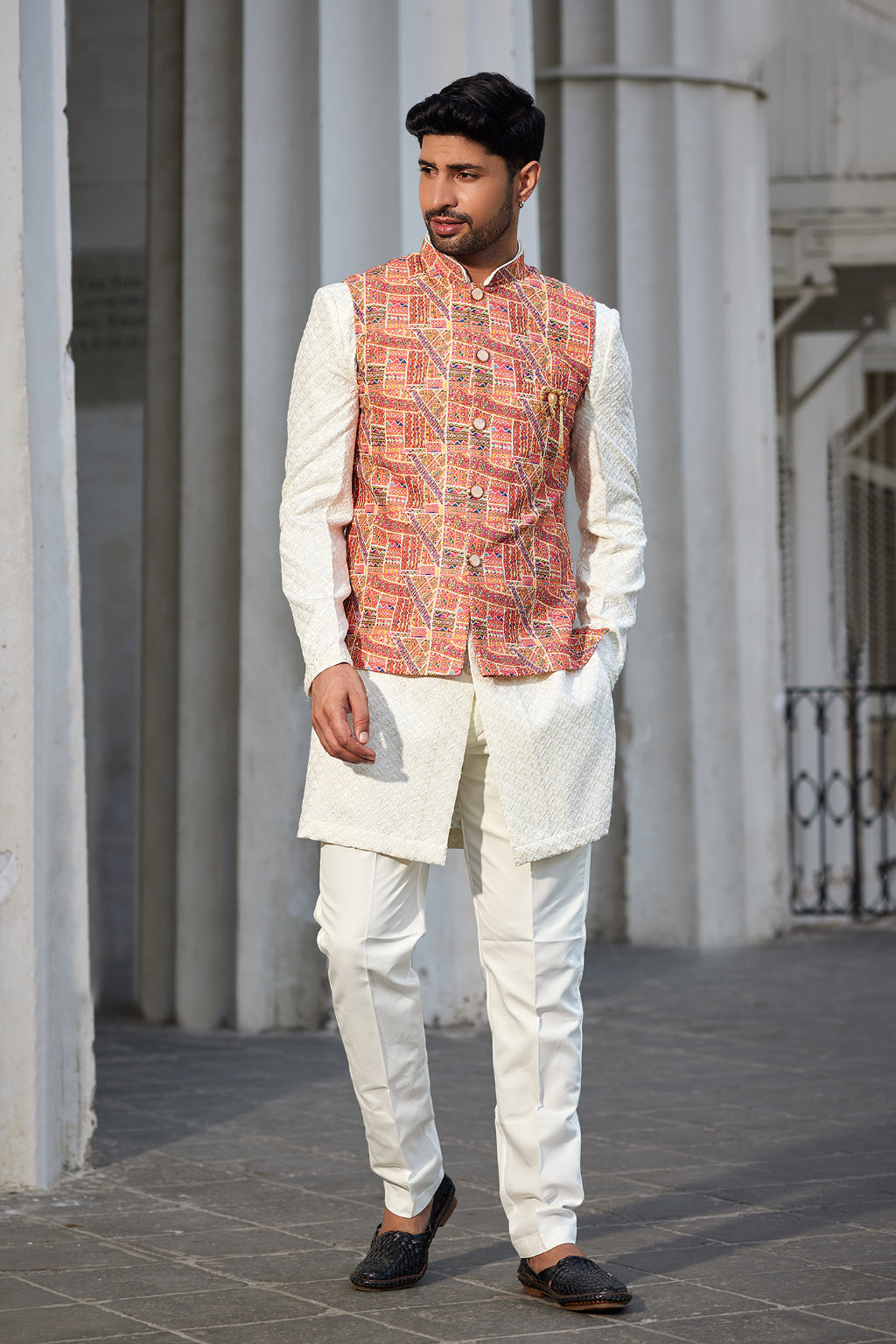 Classic Kurta Jacket Set