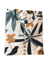 Teal Bloom Printed Long Kurti