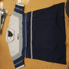 Men’s Navy Blue Striped Polo T-Shirt