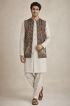 Paisley Printed Nehru Jacket