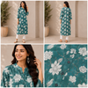 Teal Straight Kurti