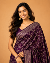 Royal Teal  Saree with Rich Zari Weaving