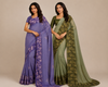 Women’s Floral Print Saree