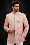 Luxury Hand-Embroidered Ombre Jodhpuri for Men