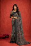 Elegant Printed Saree with Designer Border