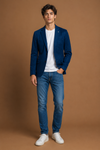 Men's Royal Blue Casual Blazer