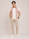 Men’s  Striped Polo T-Shirt