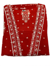 Women’s Printed Anarkali Kurti Pant  Dupatta Set