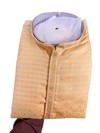 Men’s Premium Golden Jacquard Kurta Pajama Set