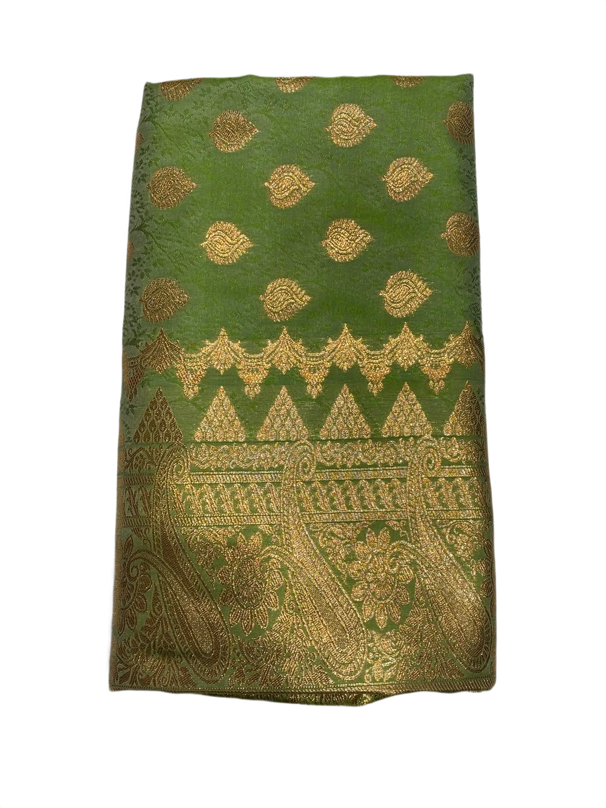 Elegant  Banarasi Silk Saree with Rich Gold Zari Weaving