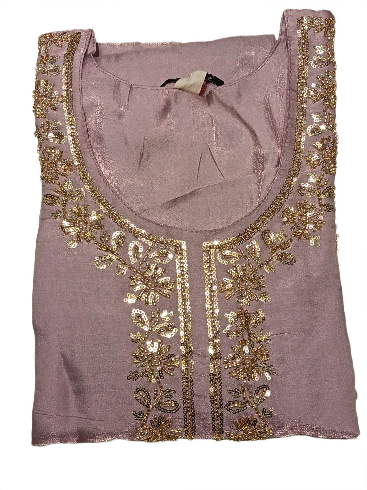 Lavender Embroidered Kurta Pant & Dupatta Set