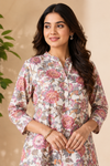Ivory Bloom Floral Kurti