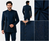 Navy Blue Embroidered Indo-Western Jodhpuri Suit