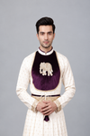 Elephant Motif Peshwai Outfit