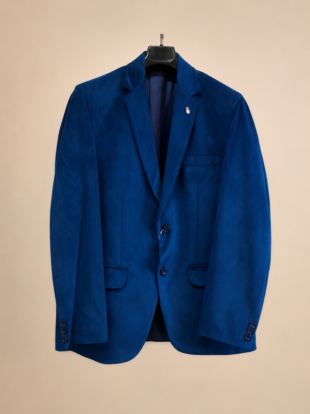 Men's Royal Blue Casual Blazer