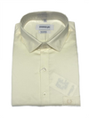 Men's Premium Light Yellow Full Sleeve Formal Shirt | Tailored Fit | Classic Office Wear