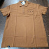 Men's Camel Brown Polo T-Shirt