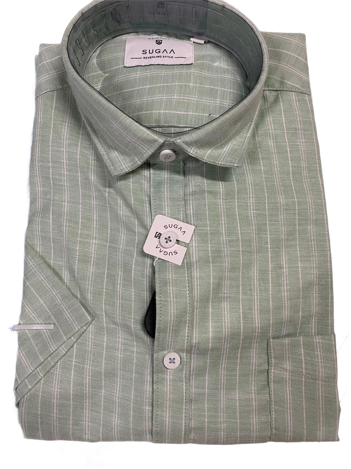 Men's  Striped Half Sleeve Casual Shirt