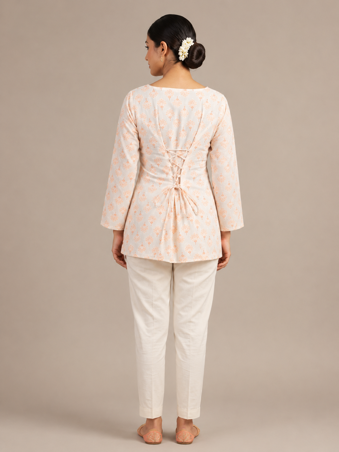 Women Printed Short Kurti Top