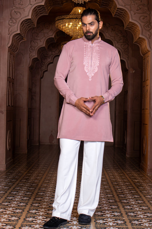 Classic Embroidered Kurta