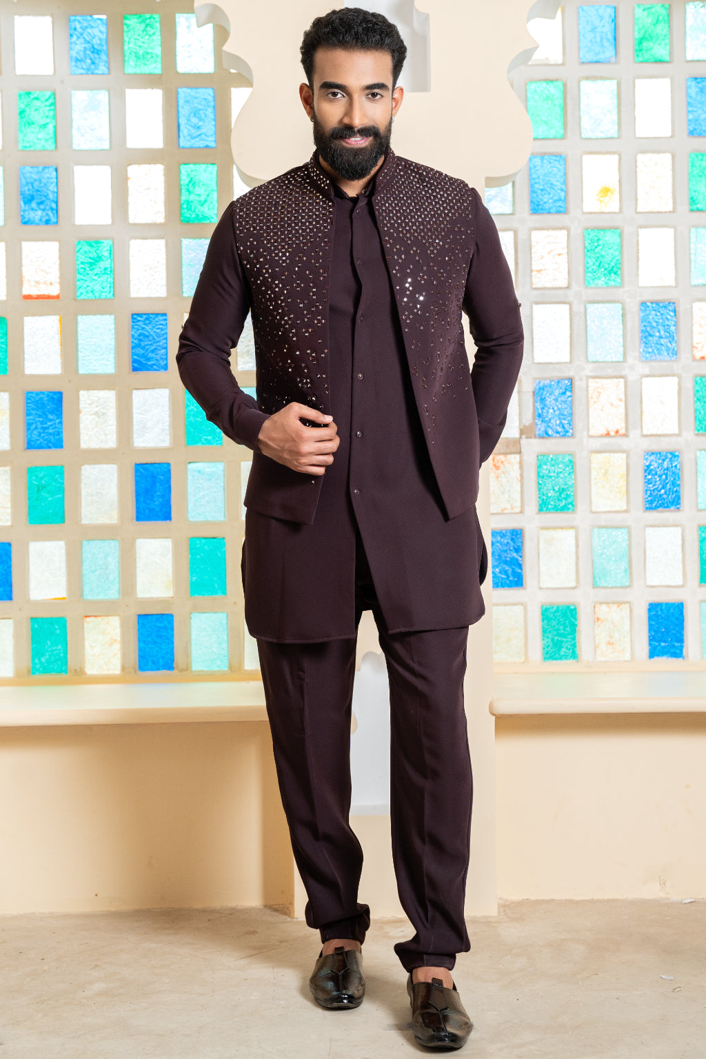 Stylish Indo Western Outfit