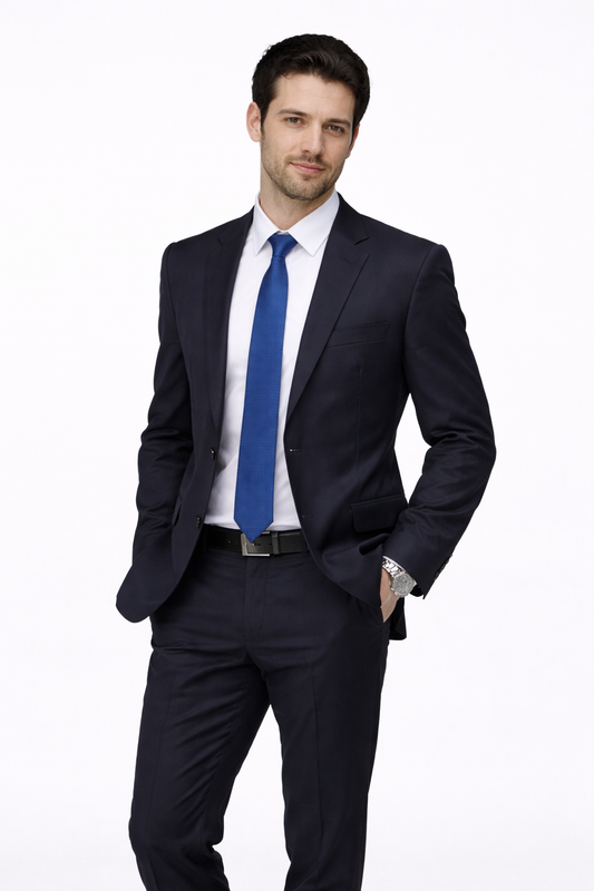 Classic Corporate Executive Uniform Set - Shirt + Blazer + Trouser