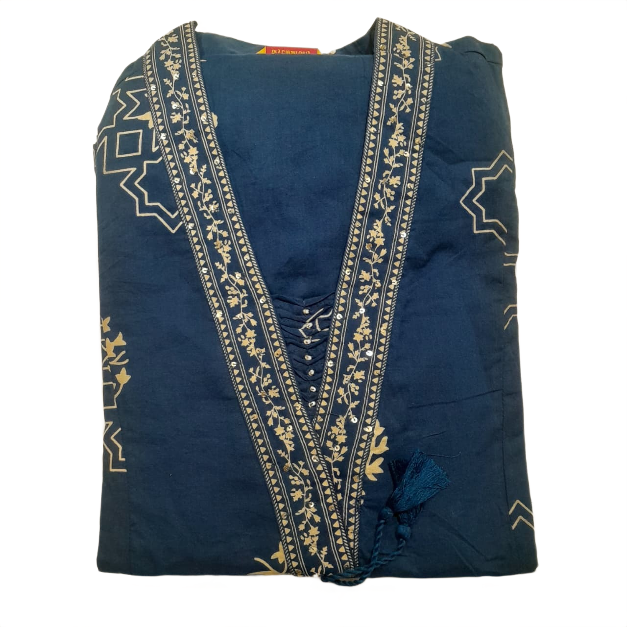 Women’s Printed Anarkali Kurta Pant Dupatta Set