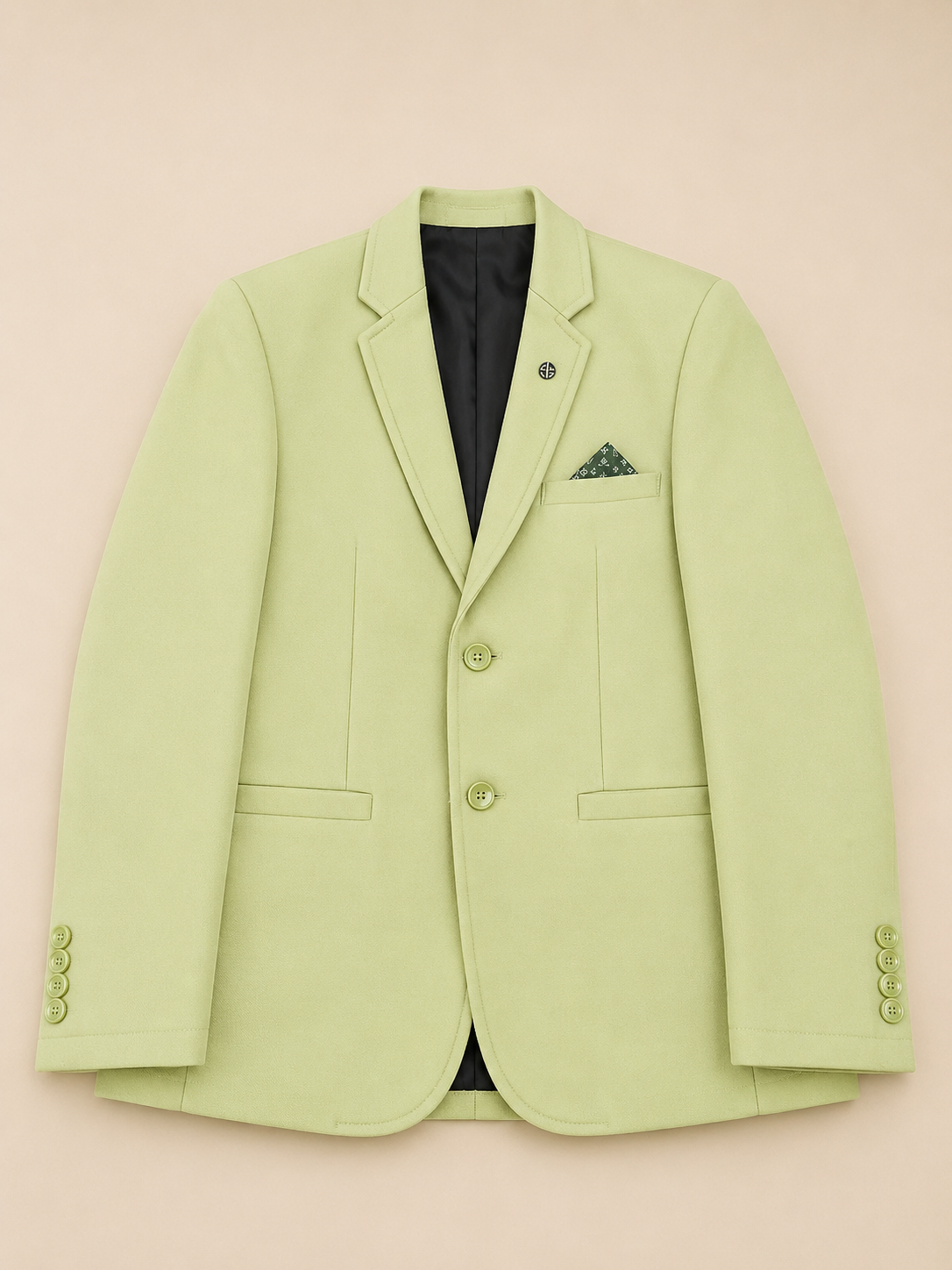 Pista Green Premium Formal Blazer for Men